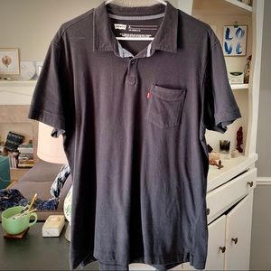 Levi’s Black Polo XL